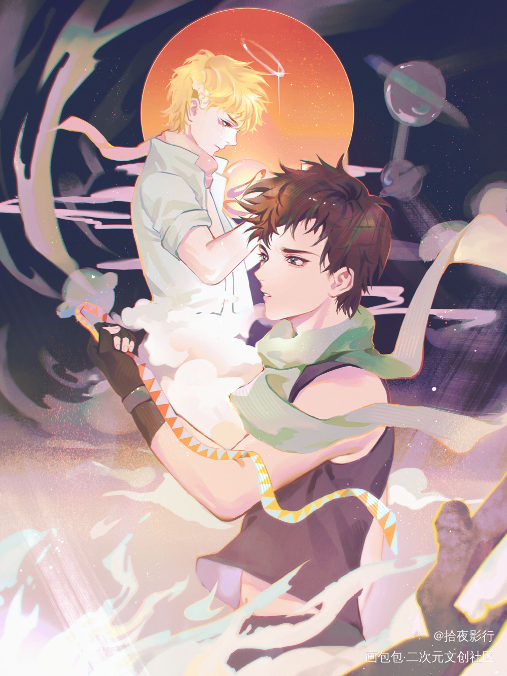 _JOJO的奇妙冒险西乔绘画作品