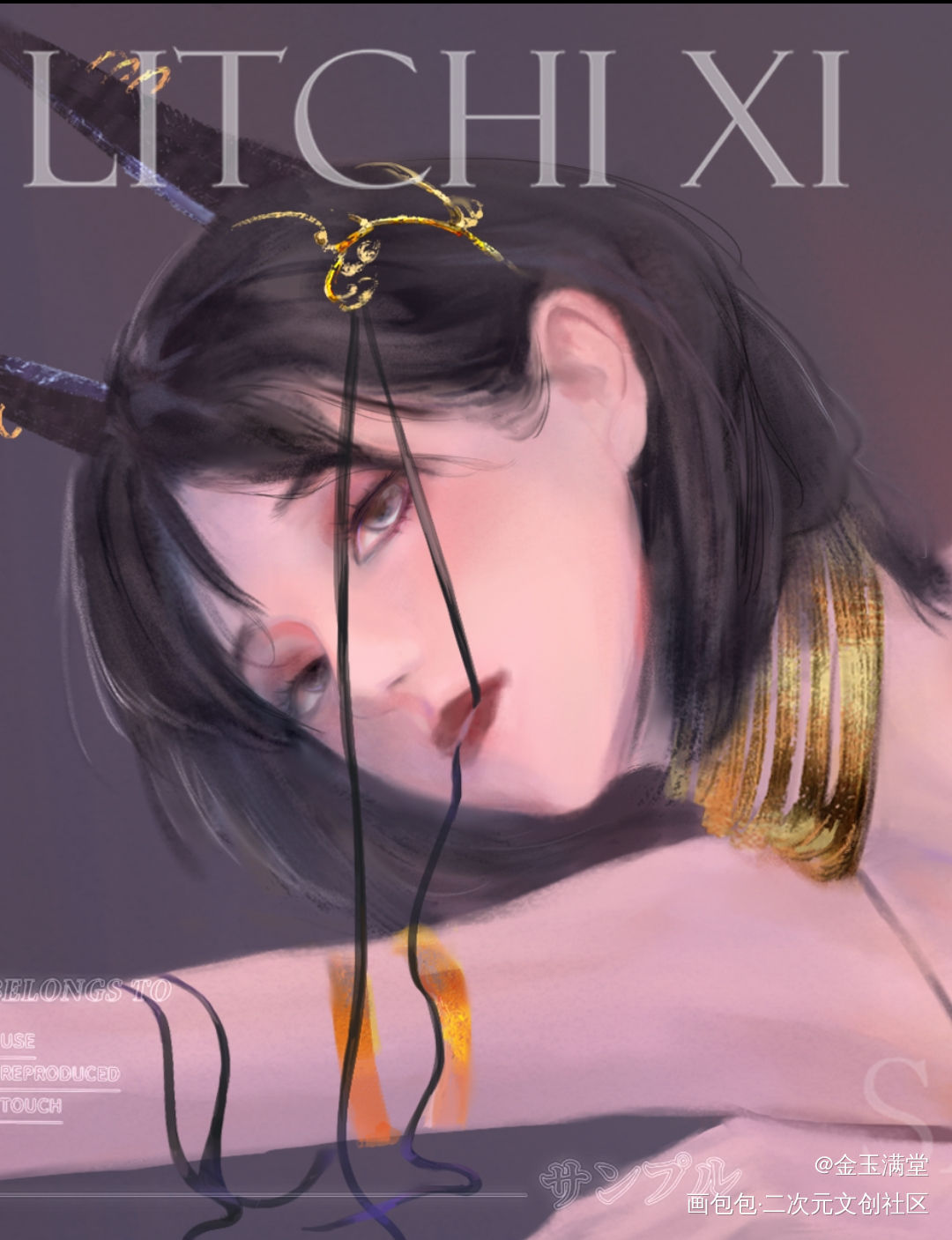 厚涂学习_厚涂约稿板绘绘画作品