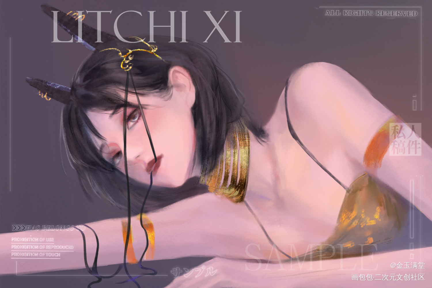 厚涂学习_厚涂约稿板绘绘画作品