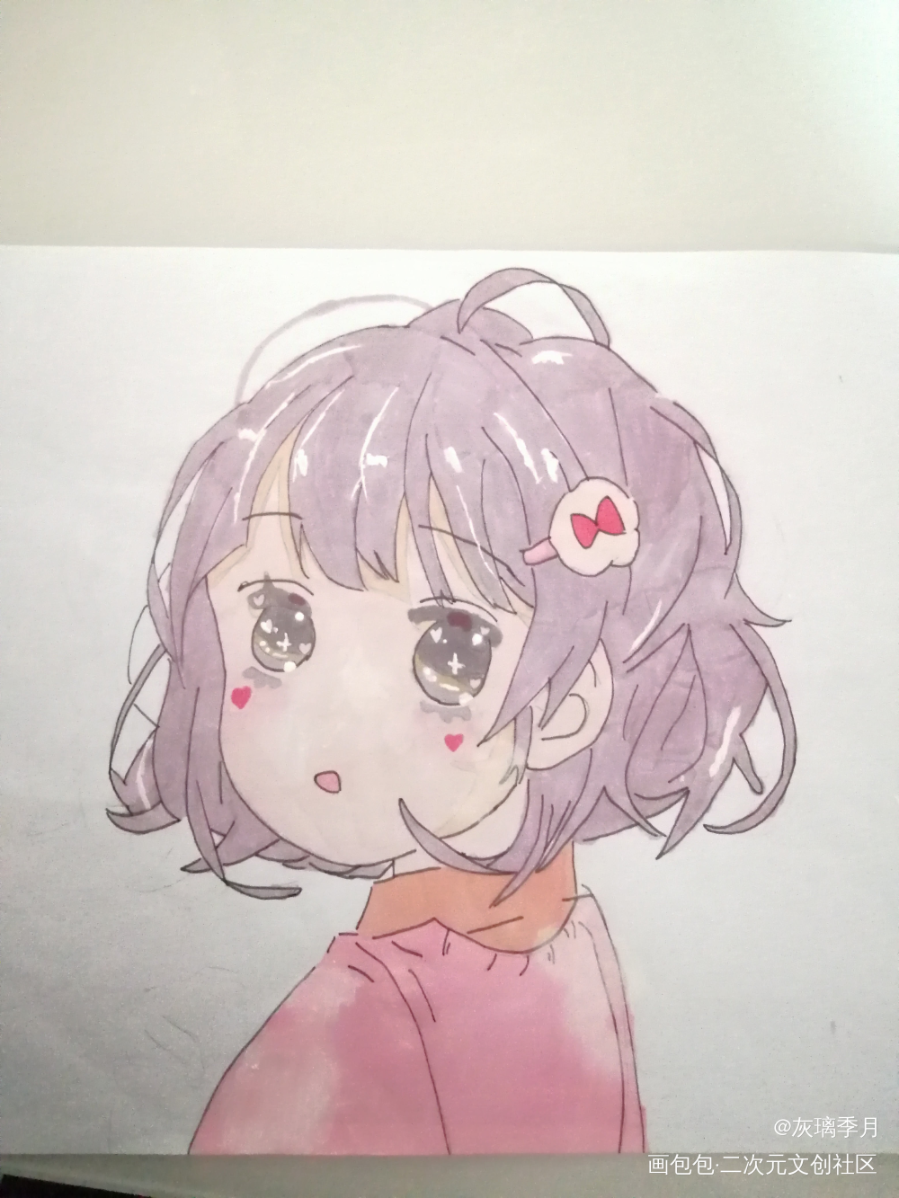 论当年色糊了的系列_手绘临摹绘画作品