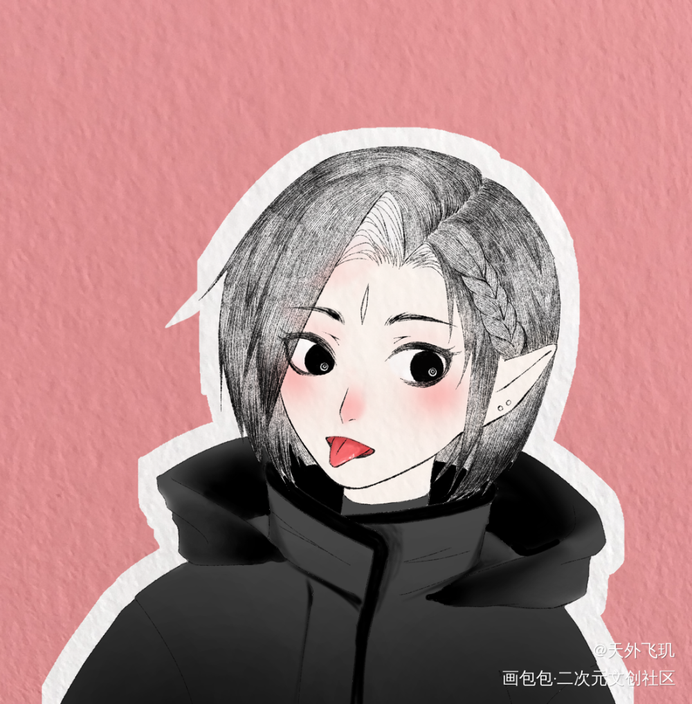 摸鱼_原创绘画作品
