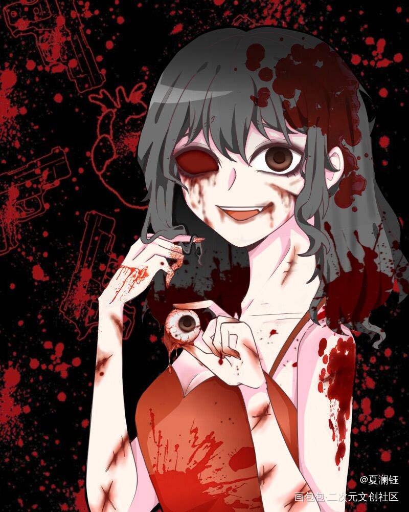 oc_古风Q版原创人物oc绘画作品