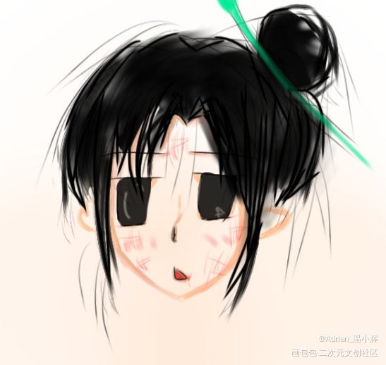 _附加遗产188男团洛羿绘画作品