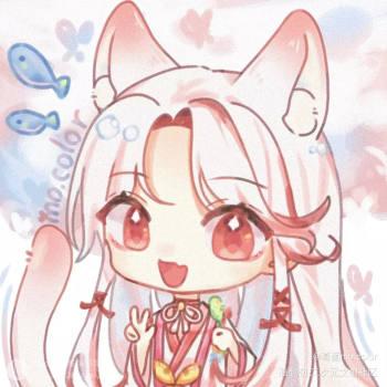 是以前给自己画的头像_食物语孟婆汤q版同人绘画作品