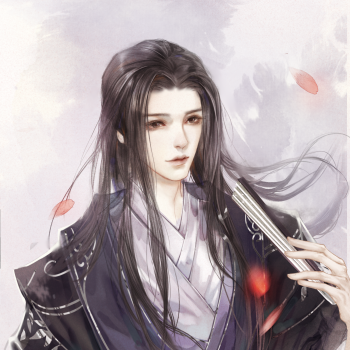 花哥_剑网3花哥万花水墨古风古风水彩板绘绘画作品