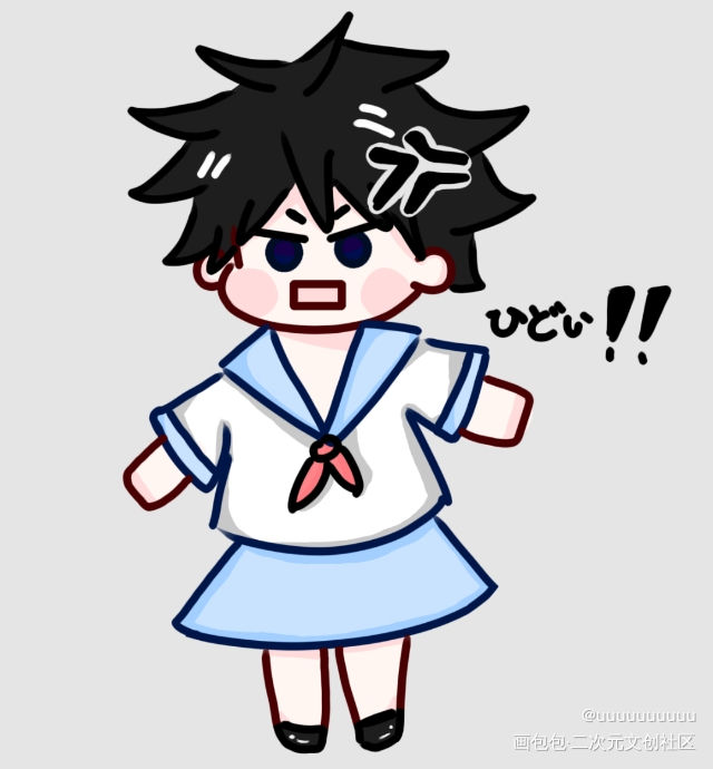 jk伏黑惠_咒术回战伏黑惠绘画作品
