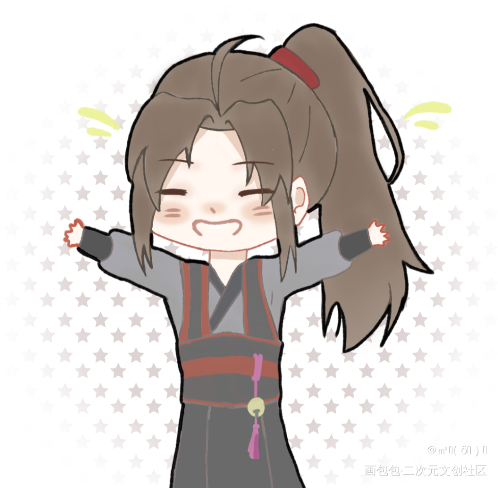 _魔道祖师魏无羡同人绘画作品