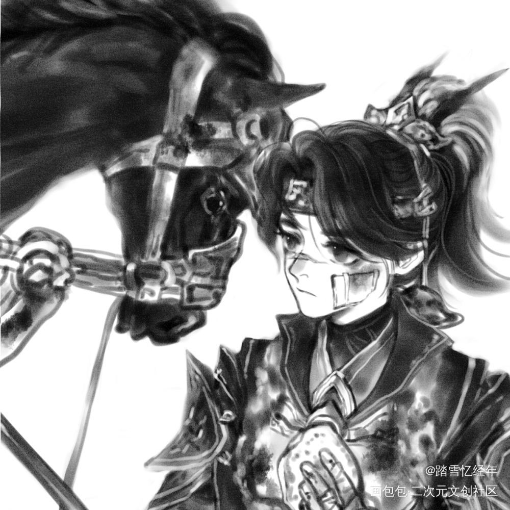 《定风波》_剑网3插画绘画作品