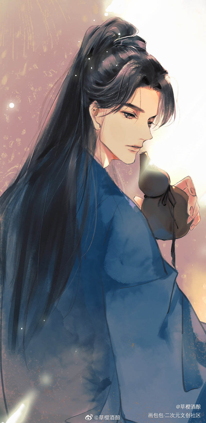 _山河令古风绘画作品