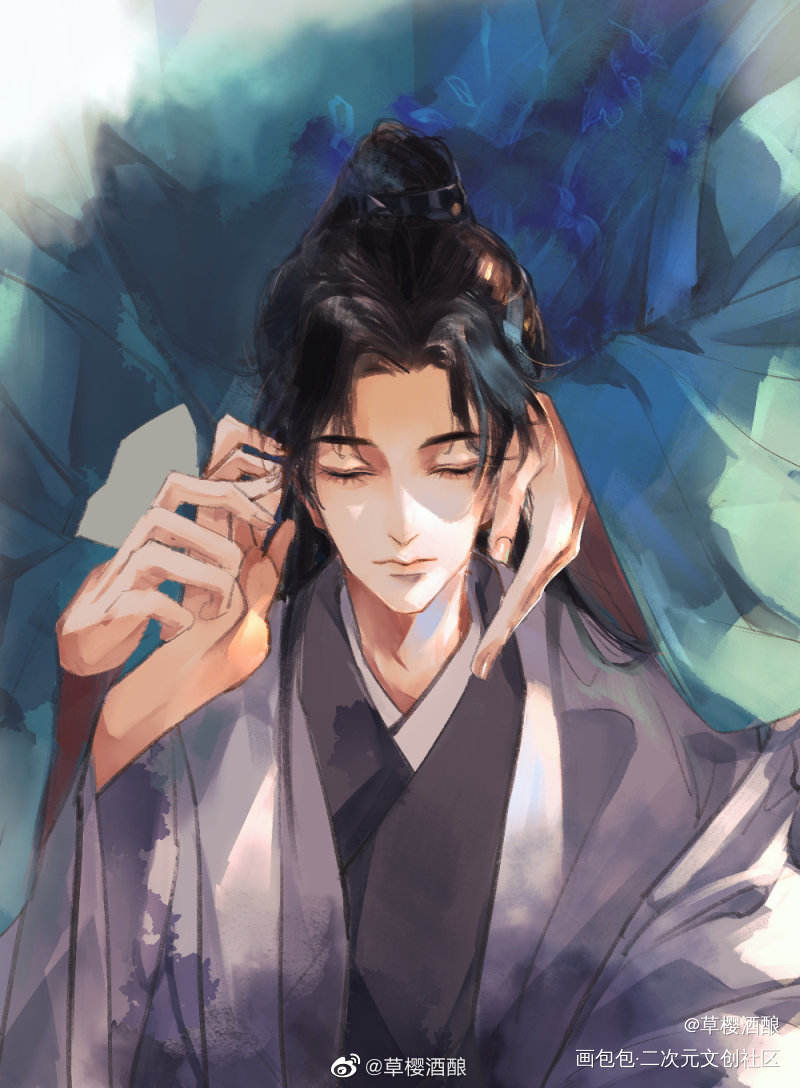 听_山河令古风绘画作品
