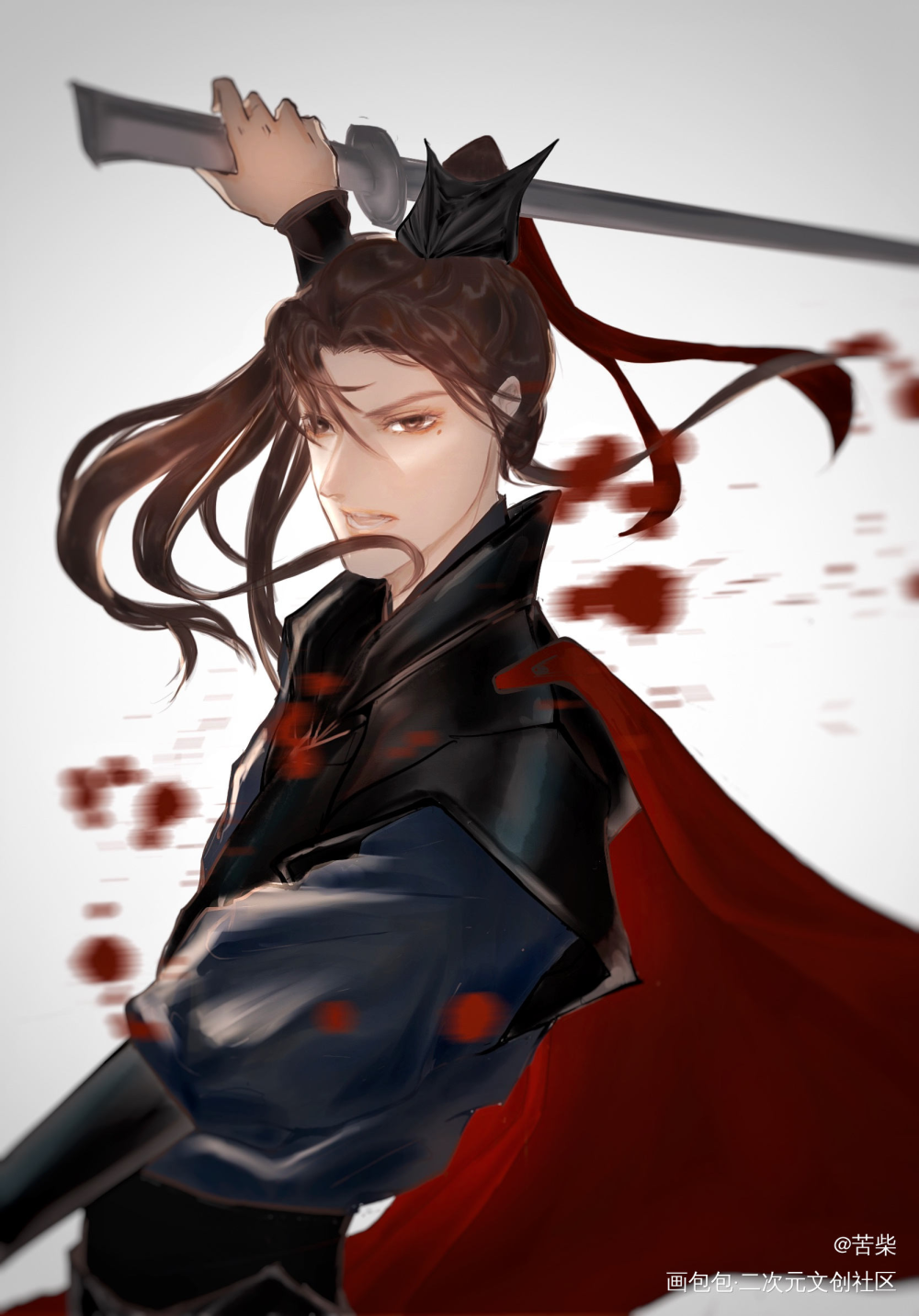 顾帅打架_杀破狼顾昀古风priest绘画作品