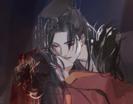 虽然很糊_绘画作品