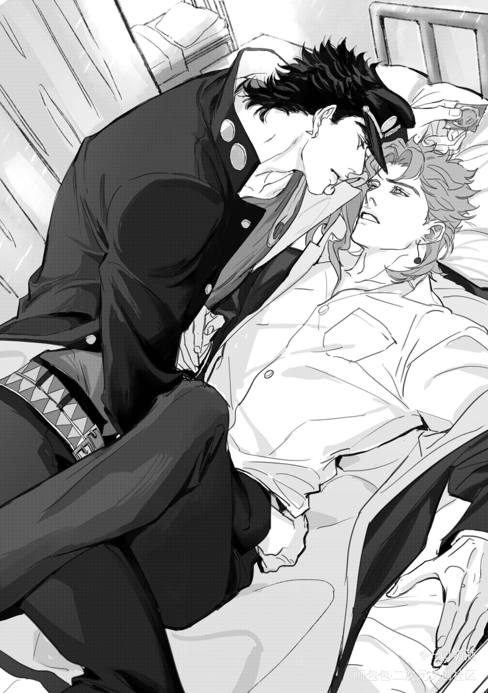 _JOJO的奇妙冒险承花绘画作品