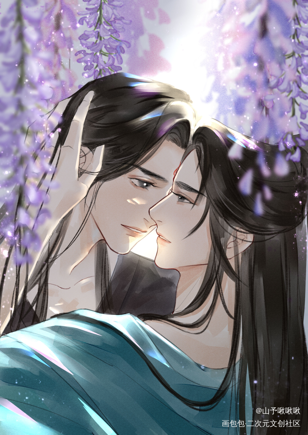 反派他过分美丽_反派他过分美丽古风厚涂绘画作品