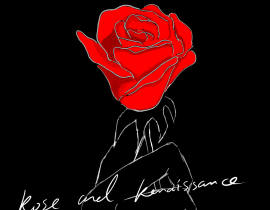 “只有玫瑰与你相称。”_绘画作品