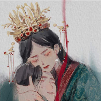 【山河令】红绳系来世_山河令顾湘曹蔚宁温周曹蔚宁顾湘古风曹顾绘画