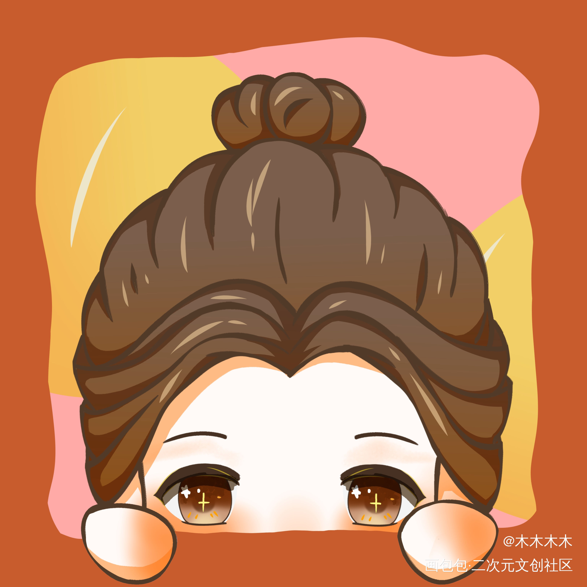 花怜_天官赐福花怜Q版绘画作品
