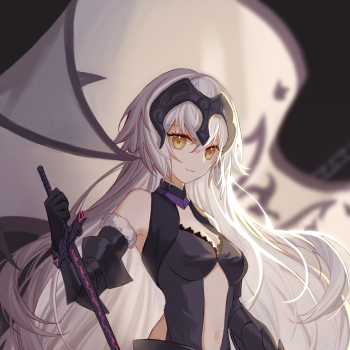 黑贞78_摸鱼fgo黑贞德贞德alter绘画绘画作品