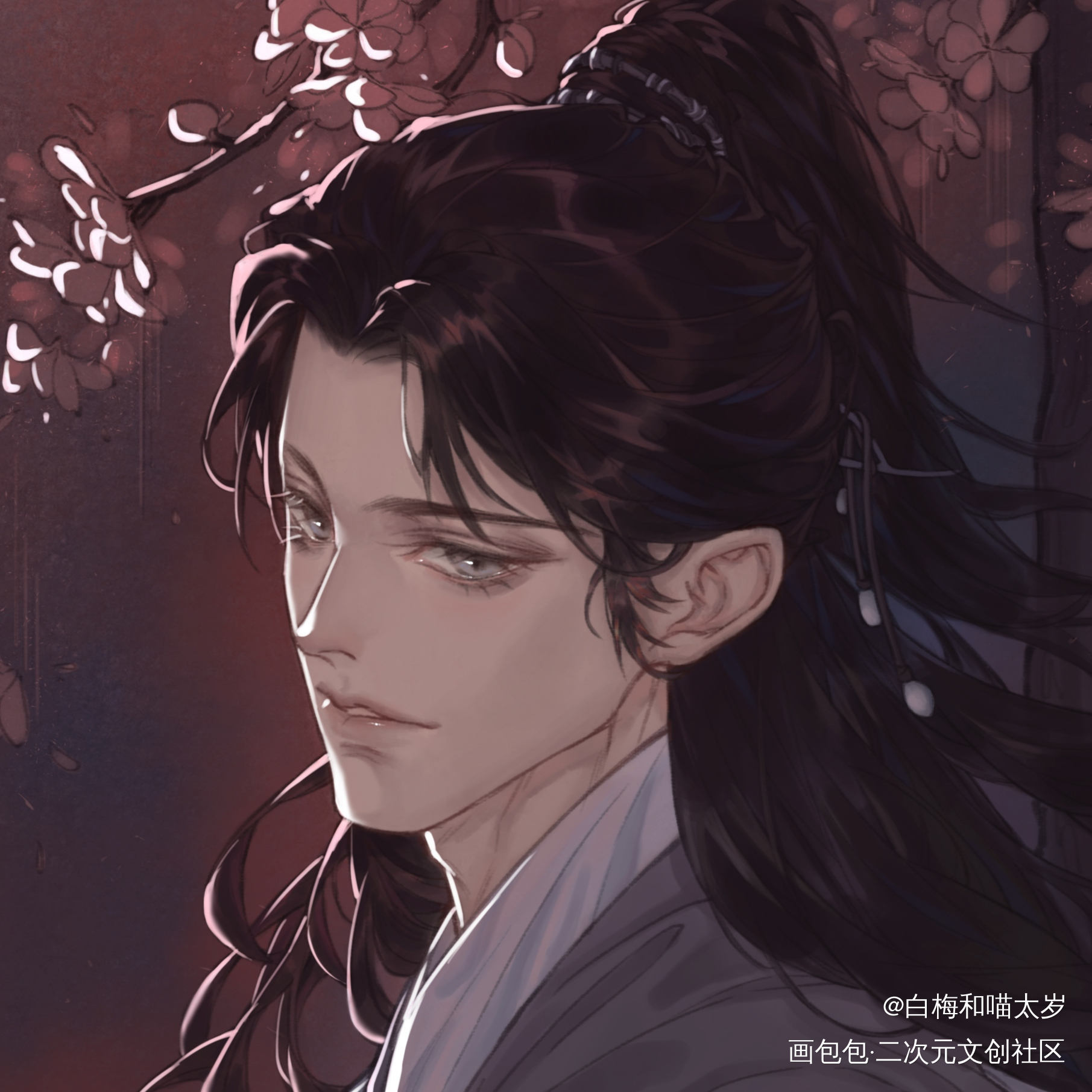 _山河令周子舒绘画作品