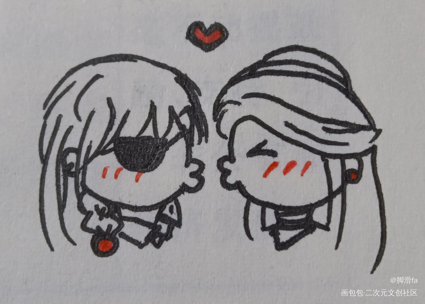 花怜●3● ○ε○_天官赐福绘画作品