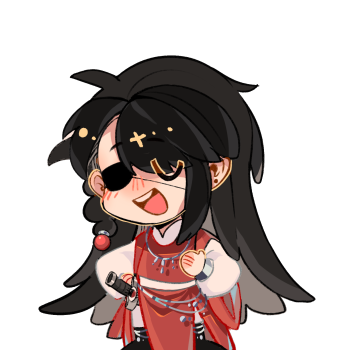 花城城_天官赐福花怜花城q版同人绘画作品