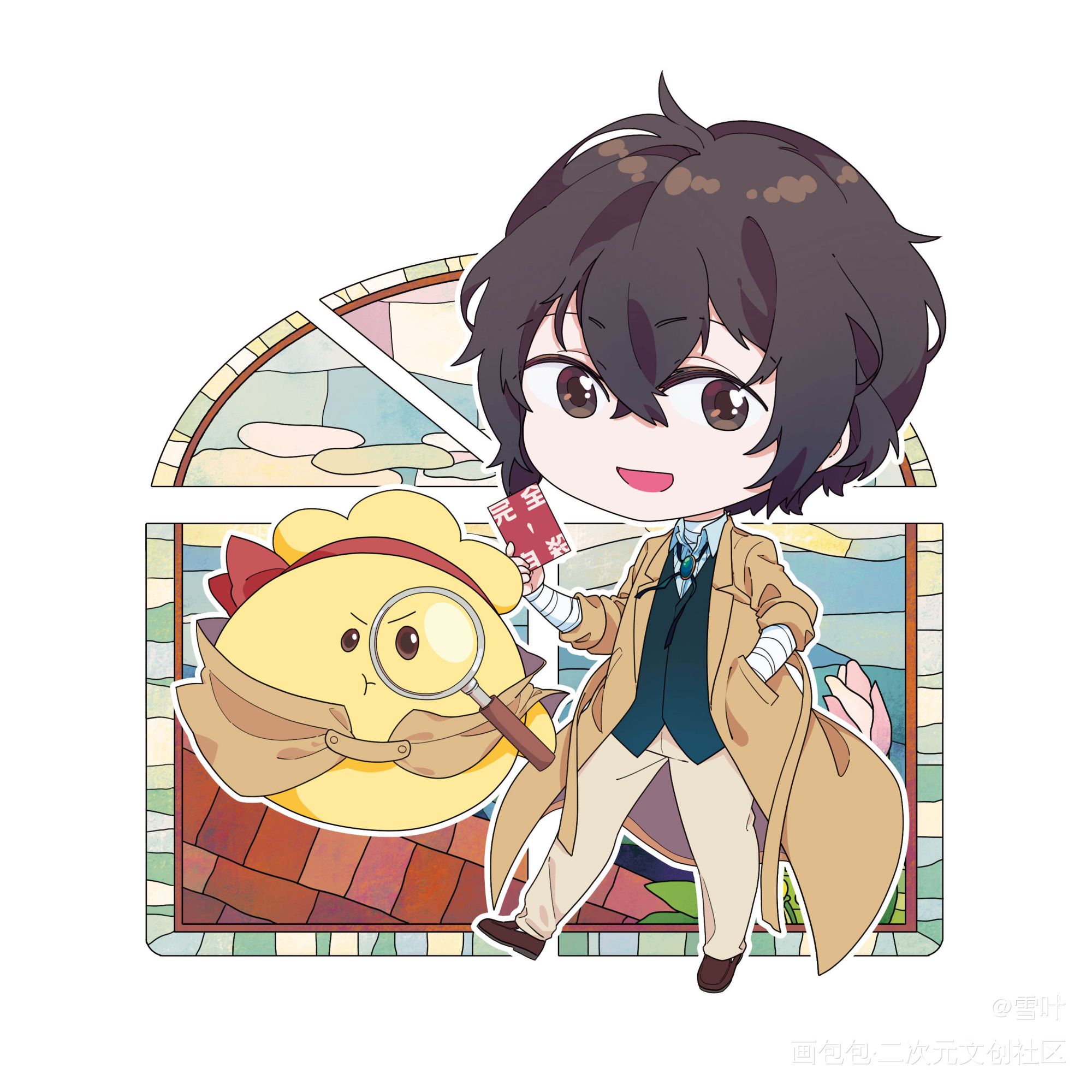 _文豪野犬绘画作品