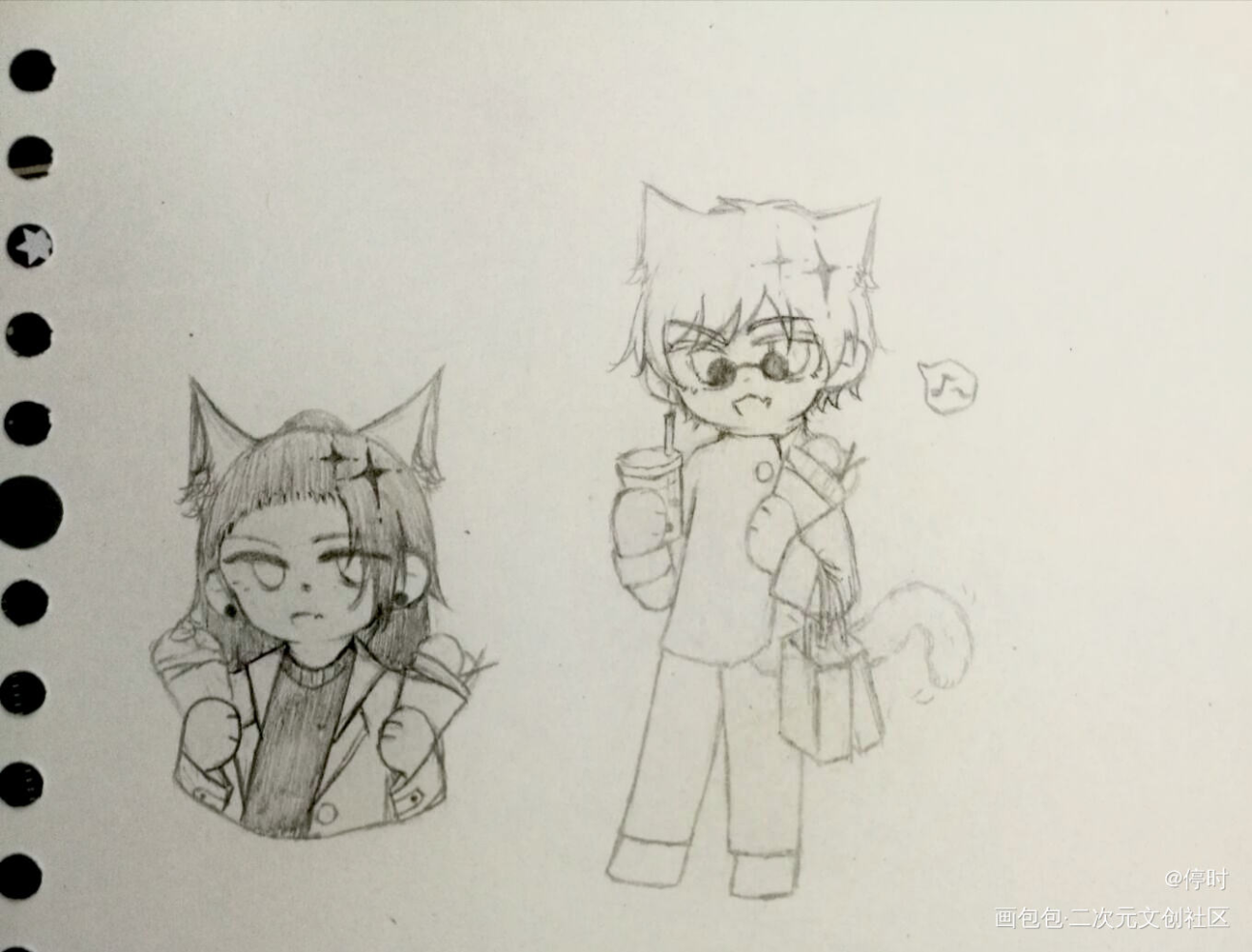鱼_咒术回战绘画作品