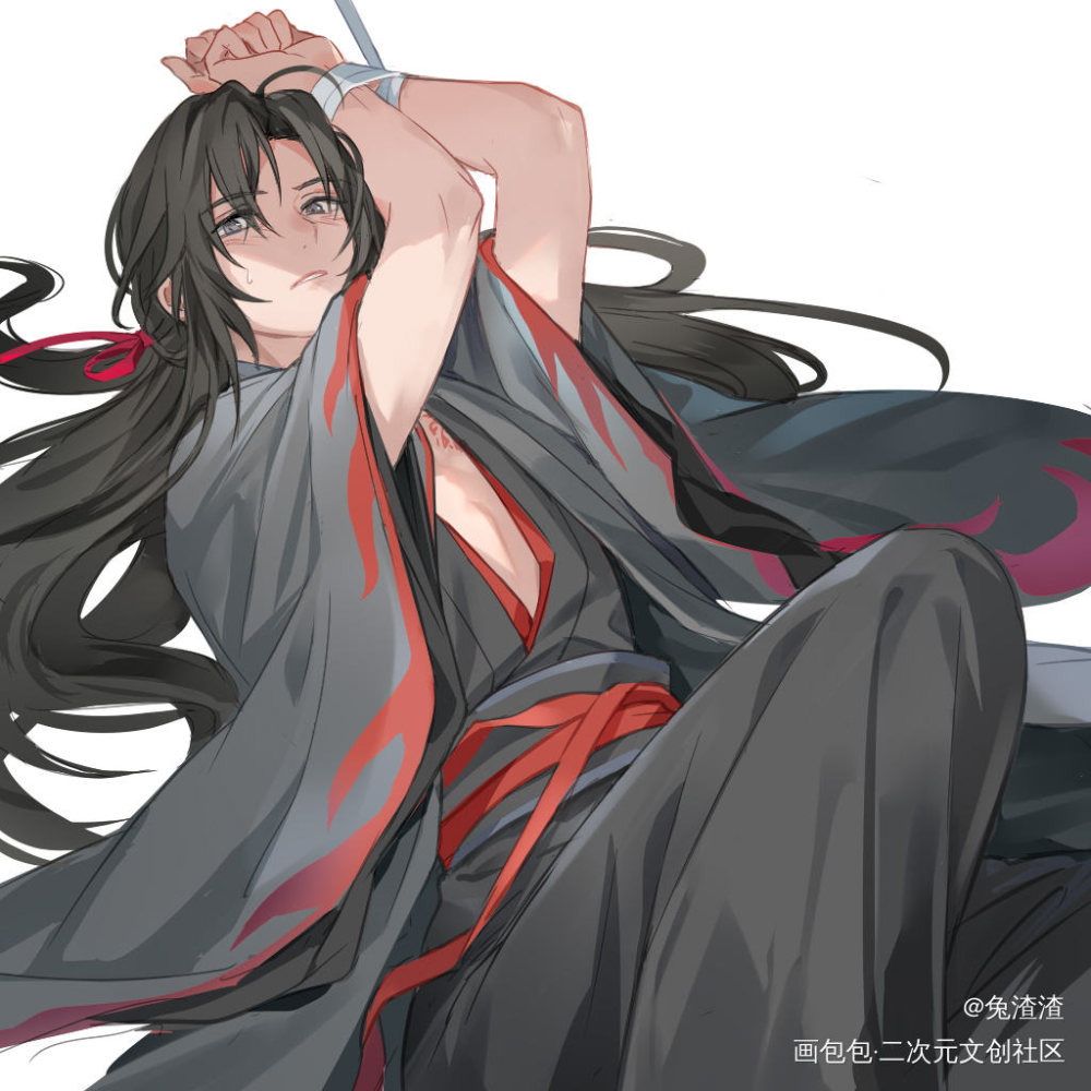 老祖羡～_魔道祖师忘羡绘画作品