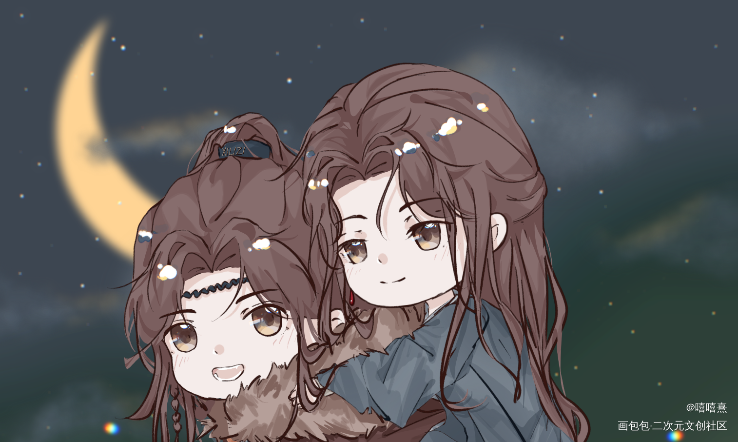 打卡_将进酒策舟绘画作品