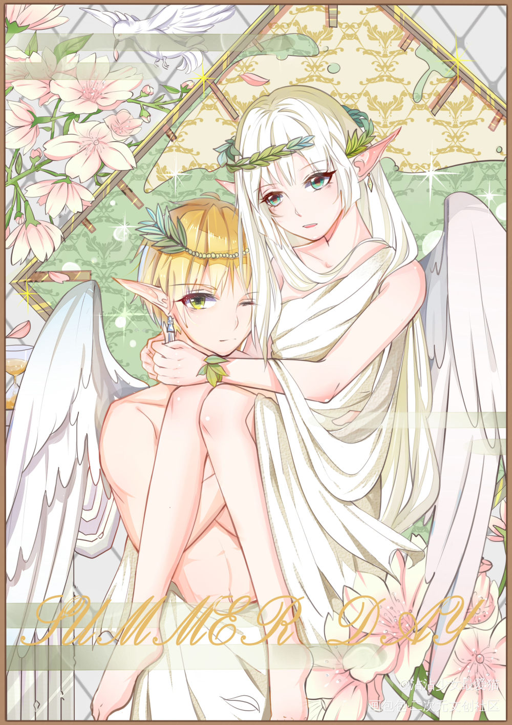 _插画板绘插画绘画作品