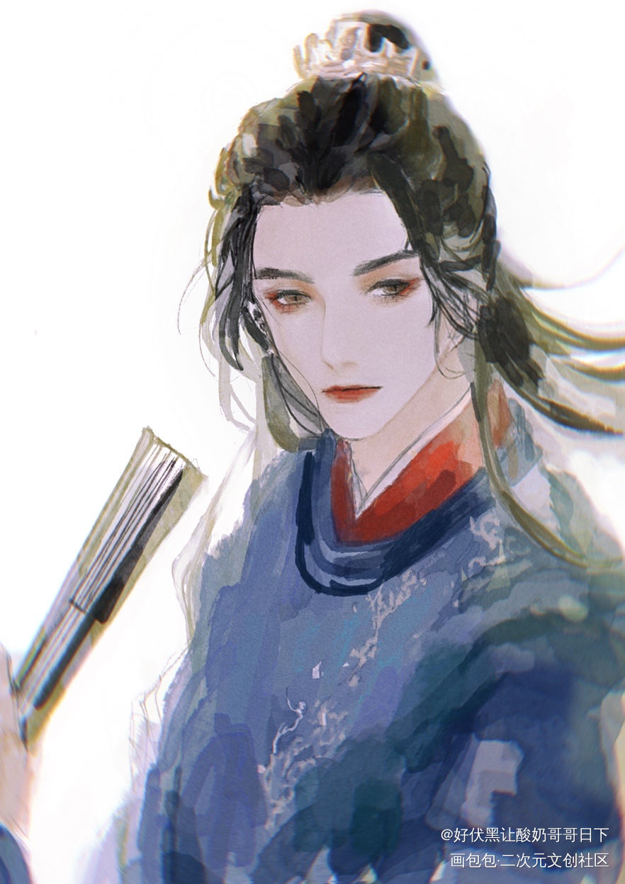 温客行_山河令温周剧版温客行古风绘画作品