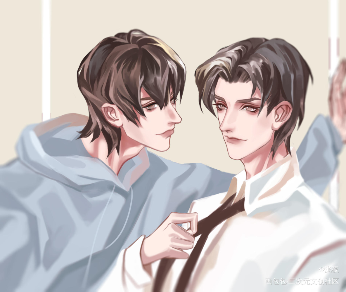 _你却爱着一个傻逼188男团李简绘画作品