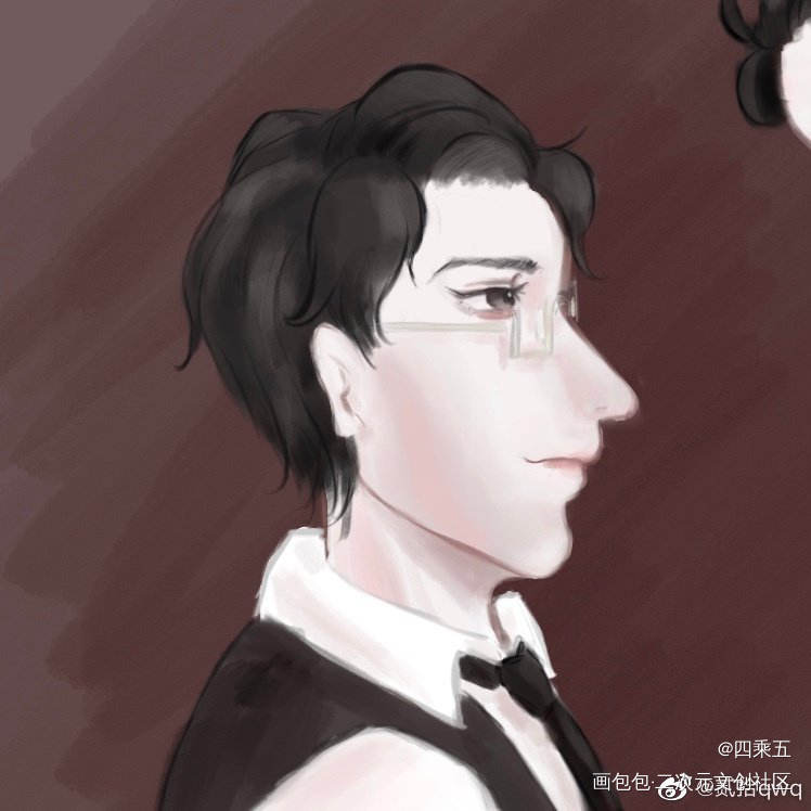 盯_188男团原顾绘画作品