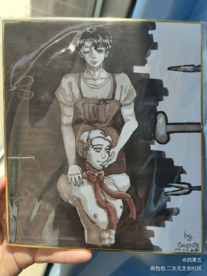 艺术家和他最满意的雕塑_188男团妹叔绘画作品