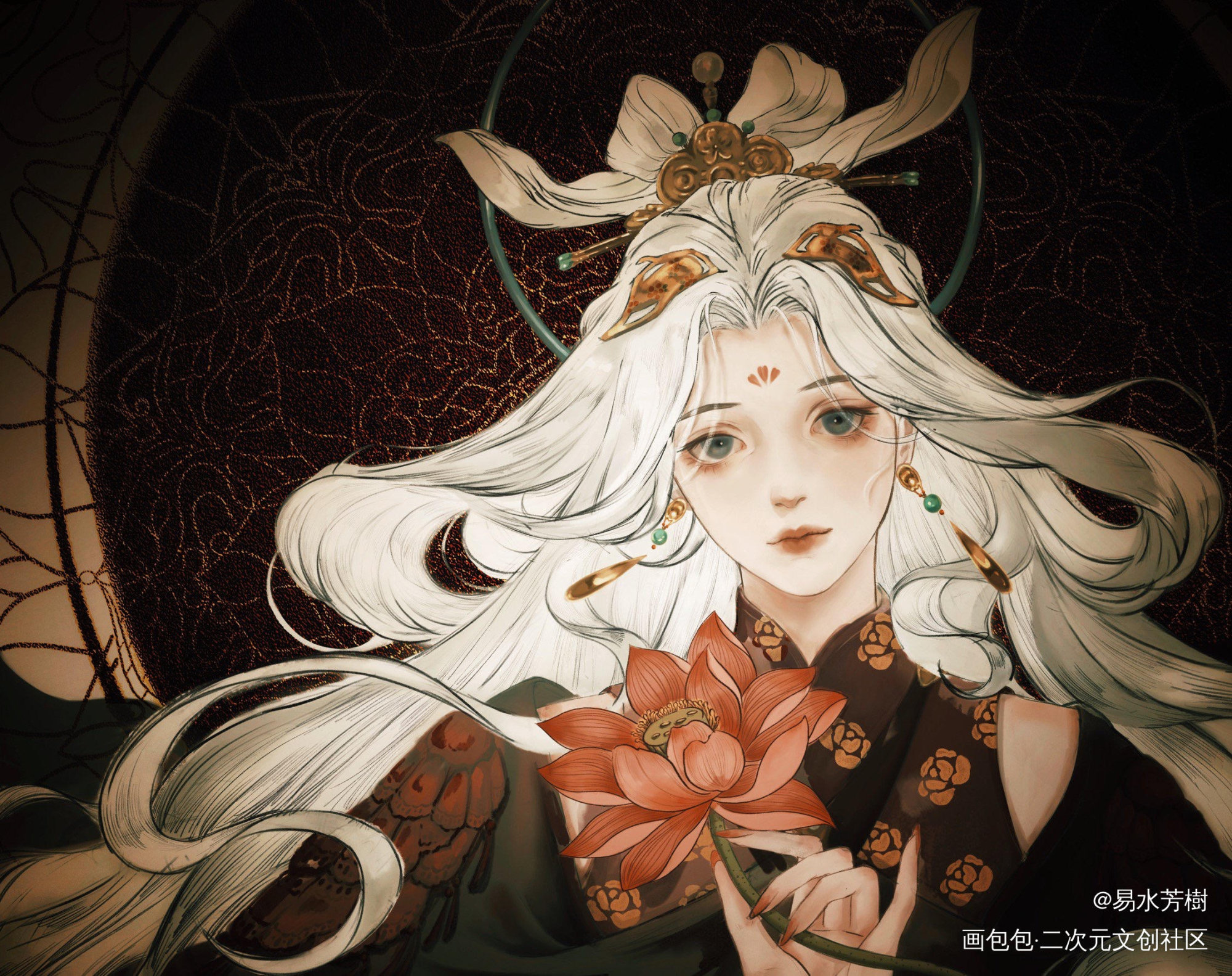 【甄姬｜洛神】_忘川风华录甄姬古风我要上首推绘画作品