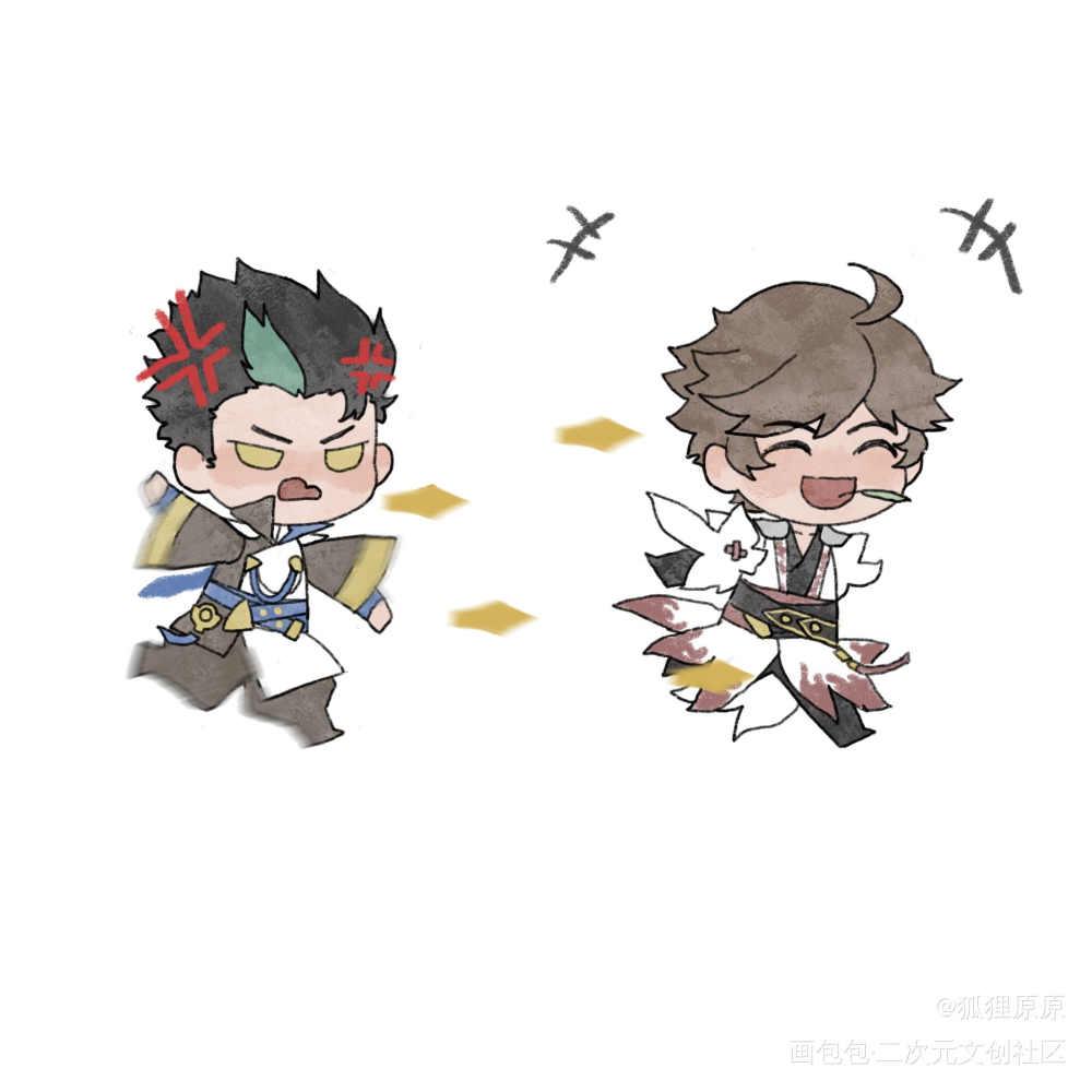白狄注意_王者荣耀狄仁杰白狄绘画作品