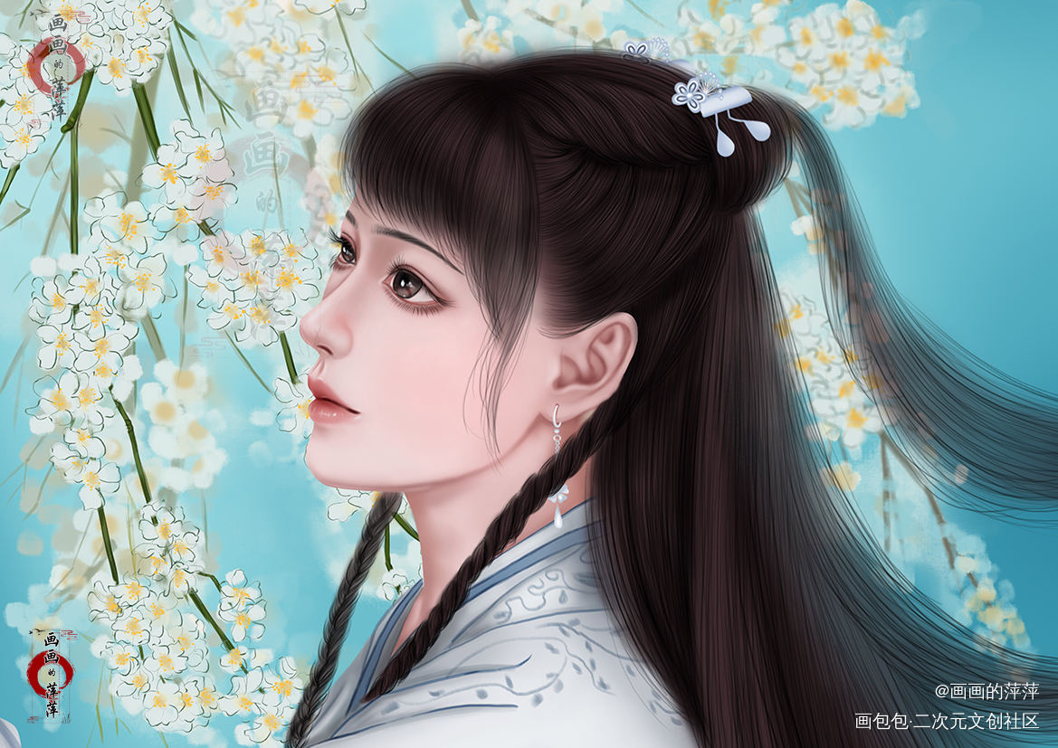 山河令同人 小怜师姐_山河令小怜立绘厚涂我要上首推插画同人绘画作品