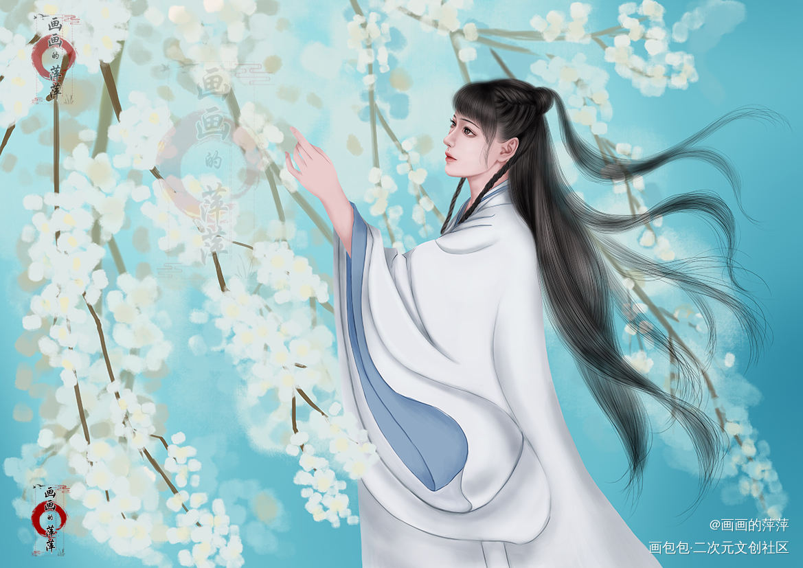 山河令同人 小怜师姐_山河令小怜立绘厚涂我要上首推插画同人绘画作品