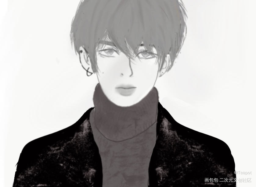 _188男团李玉绘画作品