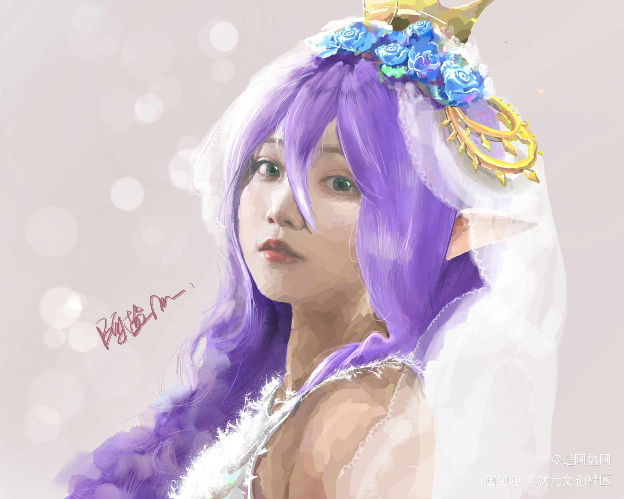 90r的单子。_厚涂摸鱼约稿板绘绘画绘画作品