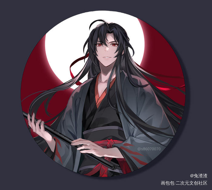 發新圖～_魔道祖师忘羡绘画作品