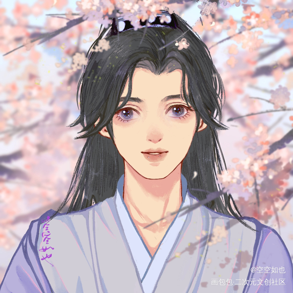四季花常在！_山河令温周平涂绘画作品