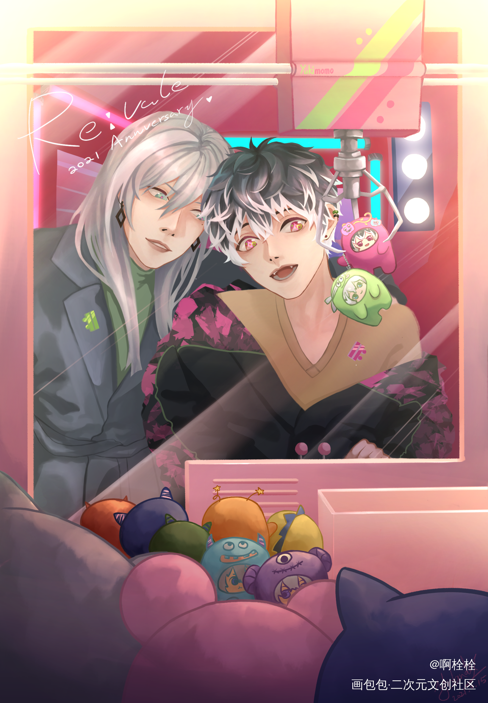 Re:vale2021纪念日_偶像星愿IDOLISH7厚涂我要上首推插画同人Re:vale千百绘画作品