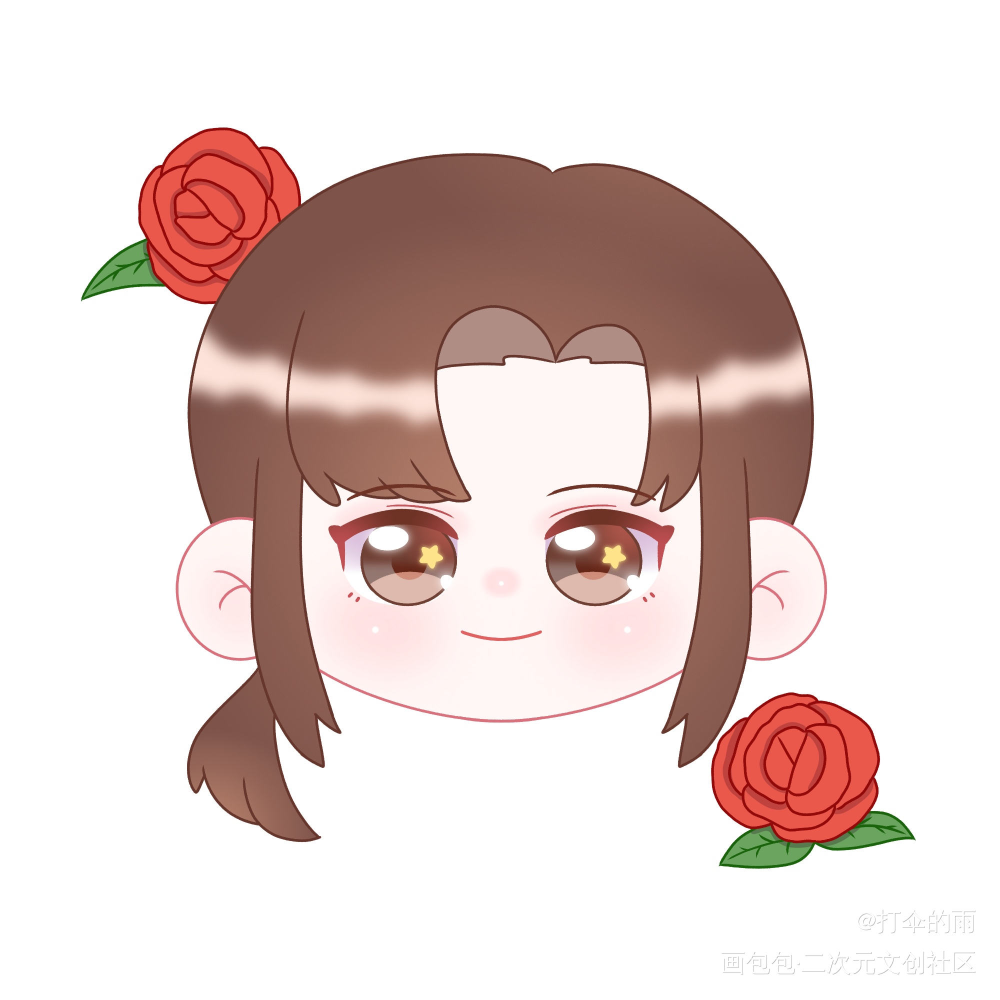夏习清_我只喜欢你的人设自习周自珩夏习清手绘Q版稚楚绘画作品