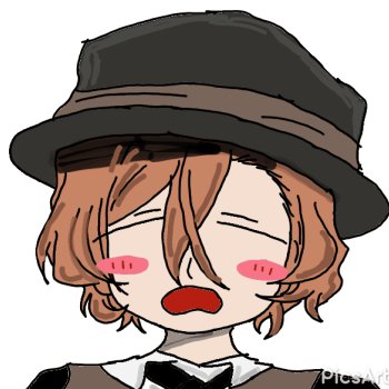 中也gif_文豪野犬中原中也动图指绘绘画作品