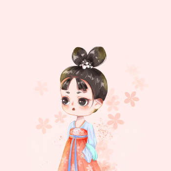 长歌行赵露思q版头像_原创赵露思q版长歌行绘画作品