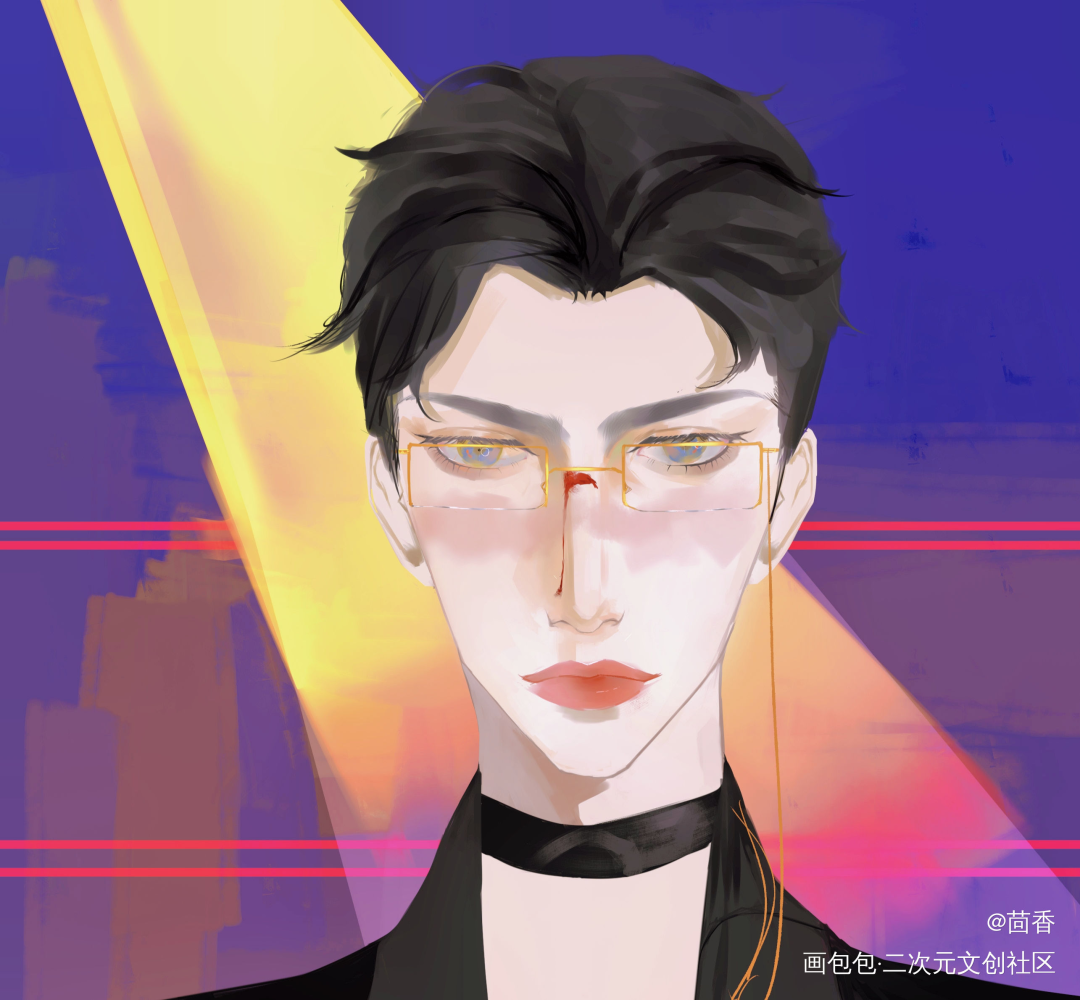 顾总小脑瓜子画完了_188男团顾青裴厚涂绘画作品