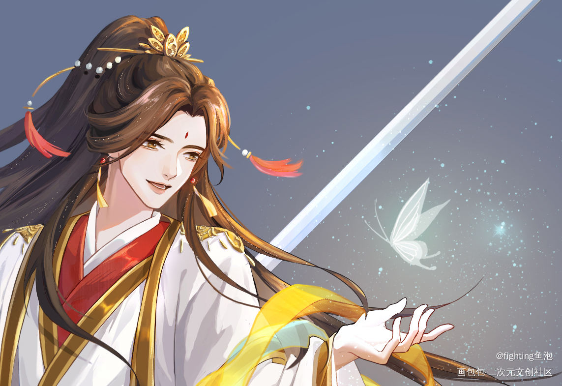 _花怜立绘古风插画绘画作品
