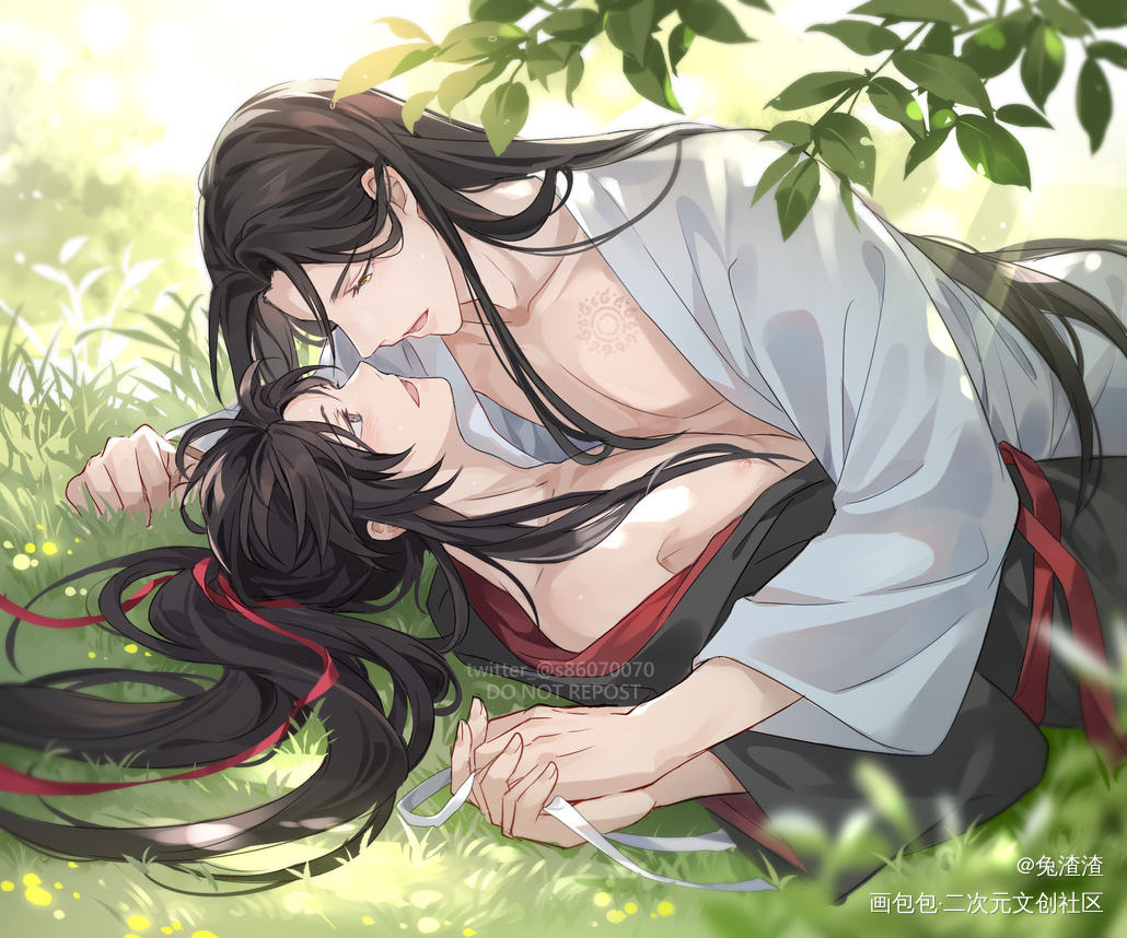 體溫～_魔道祖师忘羡绘画作品