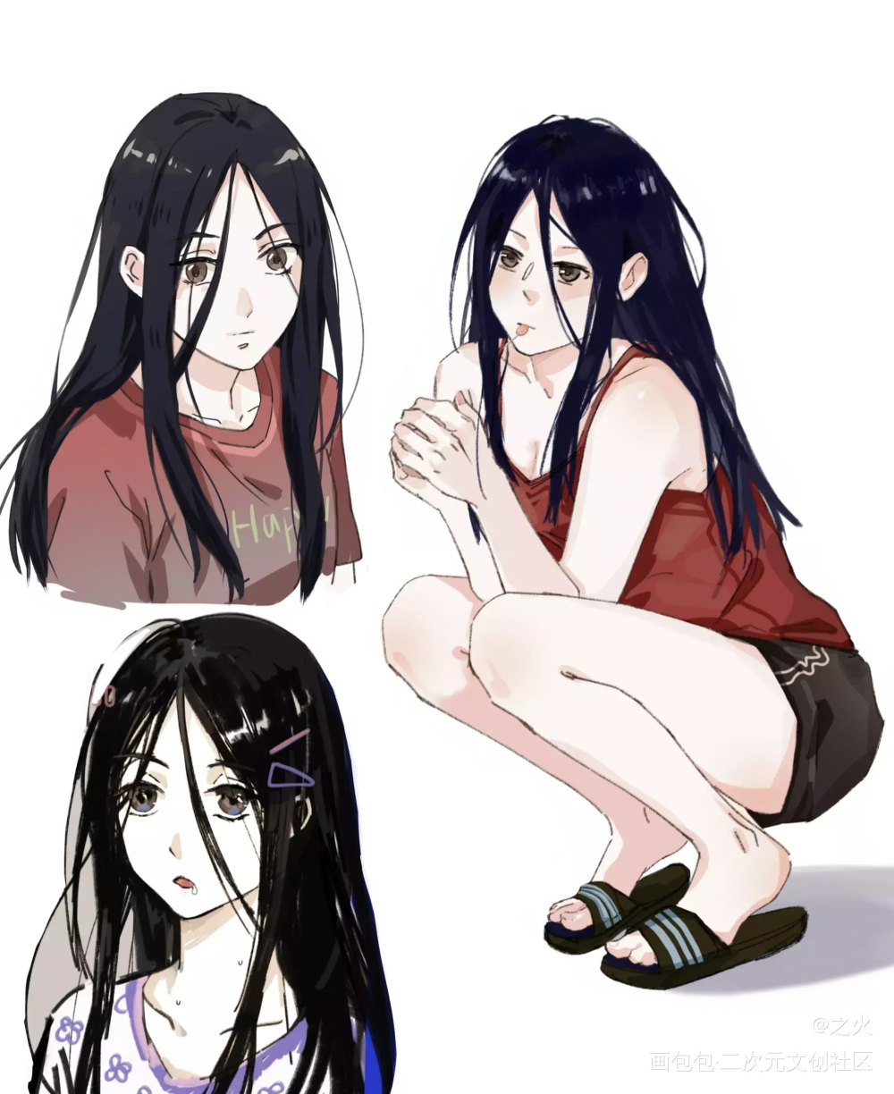 宝儿姐_一人之下平涂日系绘画作品